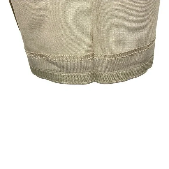 Pierre cardin Mens Vintage Beige Lined Pleated Dress Pant US 34 Short - Picture 11 of 16